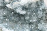 Sparkly Celestine (Celestite) Geode - Madagascar #229563-1